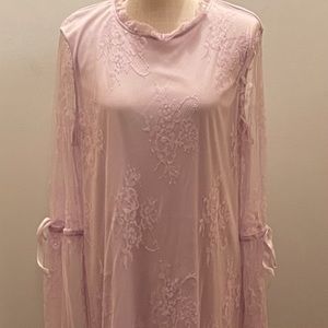 Lacy Lilac Dress